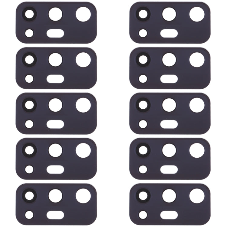 For Vivo V17 10pcs Back Camera Lens (Black) - Camera Parts by PMc TechLife | Online Shopping South Africa | PMc TechLife | Buy Now Pay Later Mobicred