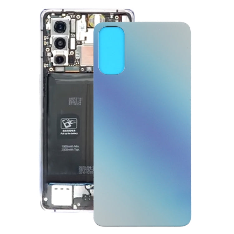 For OPPO Reno4 5G Battery Back Cover (Blue) - free shipping - PMC TechLife - Order now!