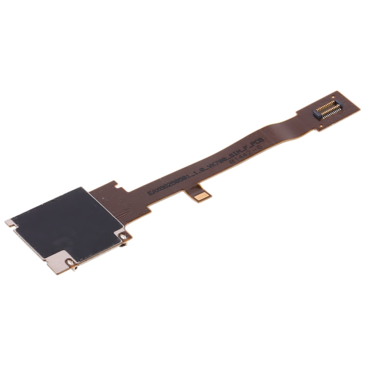 SIM Card Holder Socket Flex Cable for LG G Pad 10.1 V700 - For LG by PMC TechLife | Online Shopping South Africa | PMC TechLife | Buy Now Pay Later Mobicred