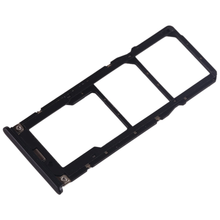SIM Card Tray + SIM Card Tray + Micro SD Card Tray for Xiaomi Mi Play(Black) - Card Tray by PMc TechLife | Online Shopping South Africa | PMc TechLife | Buy Now Pay Later Mobicred