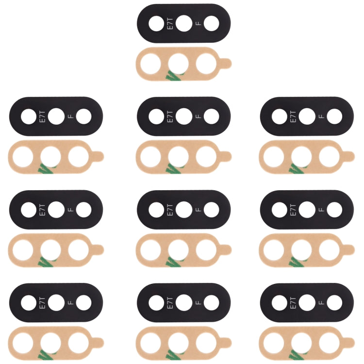 10 PCS Back Camera Lens Cover & Adhesive for Xiaomi Redmi Note 6 Pro - Camera by PMC TechLife | Online Shopping South Africa | PMC TechLife