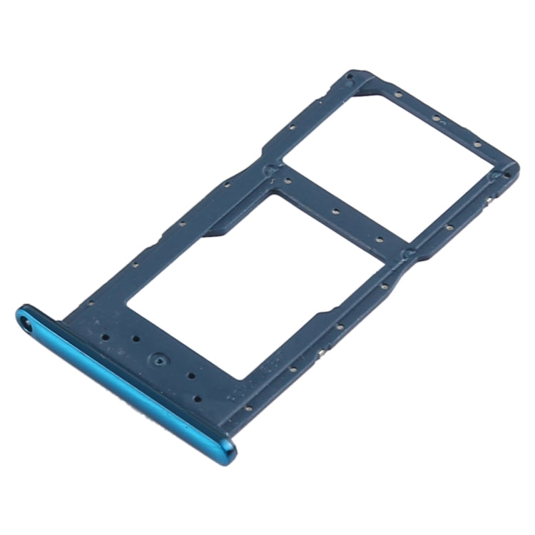SIM Card Tray + SIM Card Tray / Micro SD Card Tray for Huawei P Smart+ (2019)(Blue) - Card Socket by PMc TechLife | Online Shopping South Africa | PMc TechLife | Buy Now Pay Later Mobicred