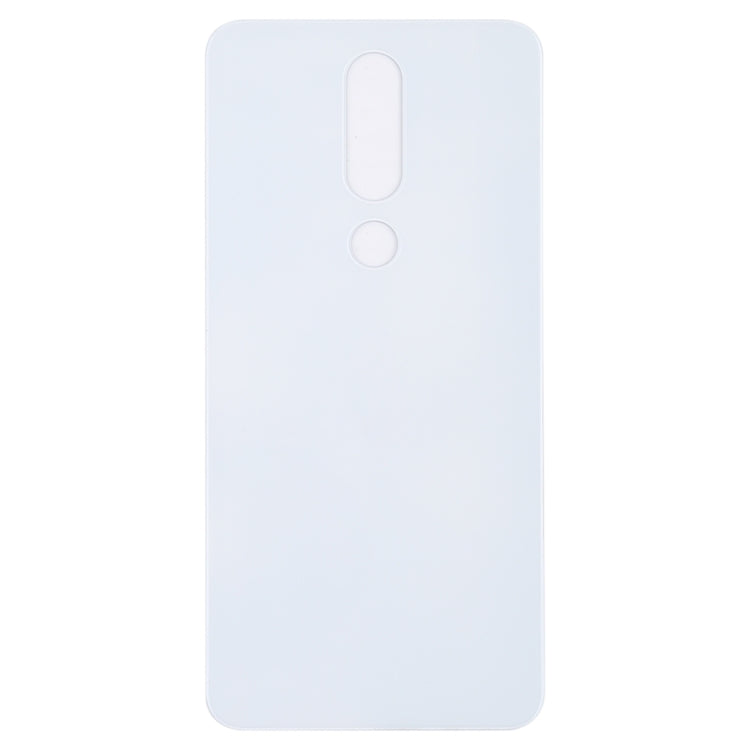 Back Cover for Nokia X6 (2018)(White) - Back Cover by PMC TechLife | Online Shopping South Africa | PMC TechLife | Buy Now Pay Later Mobicred