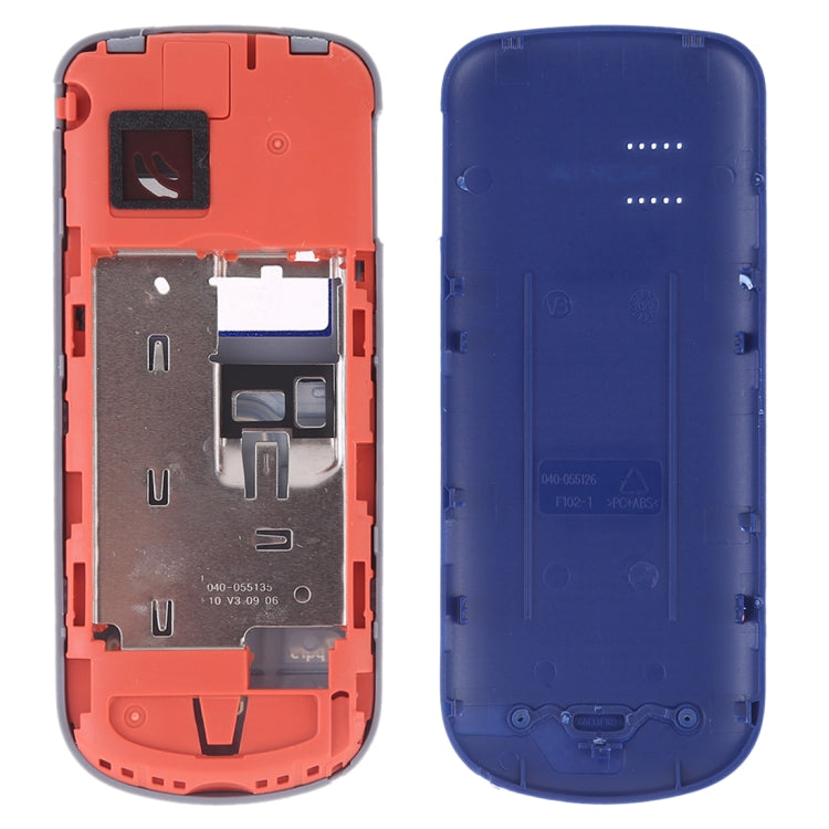 Full Housing Cover (Front Cover + Middle Frame Bezel + Battery Back Cover + Keyboard) for Nokia 1202 - Full Housing Cover by PMC TechLife | Online Shopping South Africa | PMC TechLife | Buy Now Pay Later Mobicred