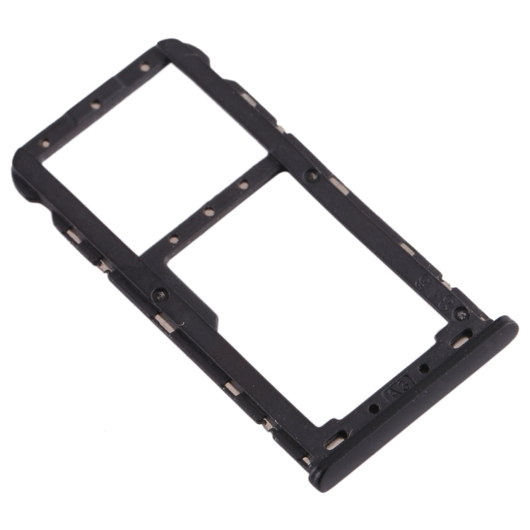 For Meizu M6T SIM Card Tray + SIM / Micro SD Card Tray (Black) - For Meizu by PMc TechLife | Online Shopping South Africa | PMc TechLife | Buy Now Pay Later Mobicred