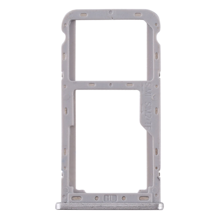 For Meizu M6T SIM Card Tray + SIM / Micro SD Card Tray (Silver) - For Meizu by PMc TechLife | Online Shopping South Africa | PMc TechLife | Buy Now Pay Later Mobicred