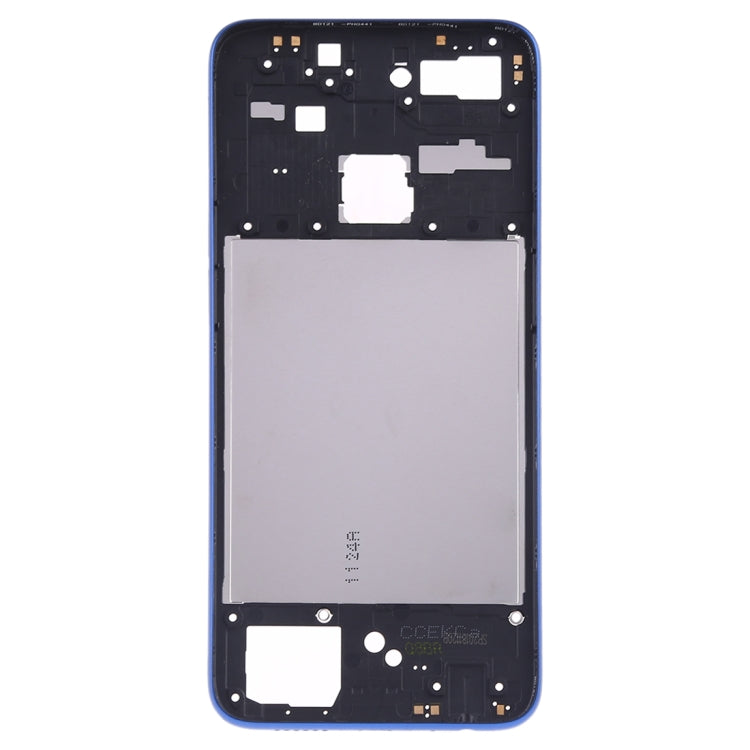 For OPPO F9 / A7X Middle Frame Bezel Plate (Blue) - Frame Bezel Plate by PMC TechLife | Online Shopping South Africa | PMC TechLife | Buy Now Pay Later Mobicred