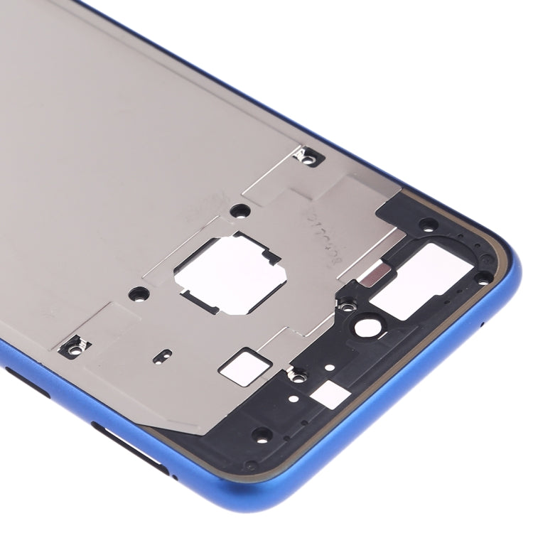For OPPO F9 / A7X Middle Frame Bezel Plate (Blue) - Frame Bezel Plate by PMC TechLife | Online Shopping South Africa | PMC TechLife | Buy Now Pay Later Mobicred