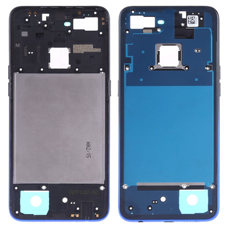 For OPPO F9 / A7X Middle Frame Bezel Plate (Twilight Blue) - Frame Bezel Plate by PMC TechLife | Online Shopping South Africa | PMC TechLife | Buy Now Pay Later Mobicred