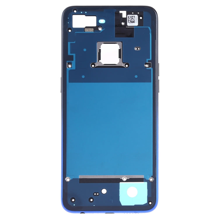 For OPPO F9 / A7X Middle Frame Bezel Plate (Twilight Blue) - Frame Bezel Plate by PMC TechLife | Online Shopping South Africa | PMC TechLife | Buy Now Pay Later Mobicred