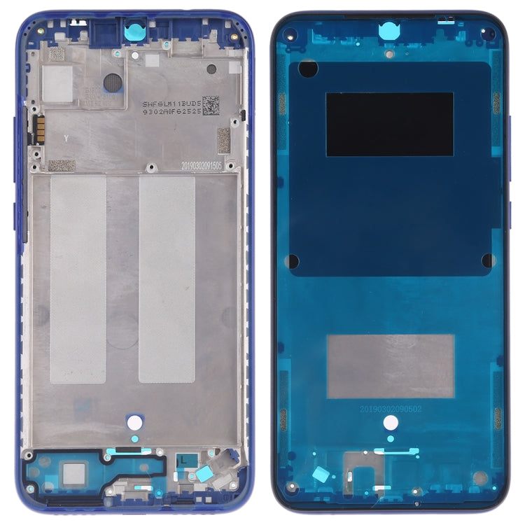 Middle Frame Bezel Plate with Side Keys for Xiaomi Redmi 7 (Blue) - LCD Related Parts by PMC TechLife | Online Shopping South Africa | PMC TechLife | Buy Now Pay Later Mobicred