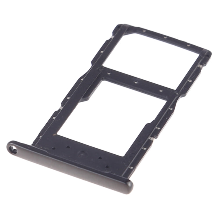 SIM Card Tray + SIM Card Tray / Micro SD Card Tray for Huawei P Smart+ 2019 (Black) - Card Socket by PMc TechLife | Online Shopping South Africa | PMc TechLife | Buy Now Pay Later Mobicred