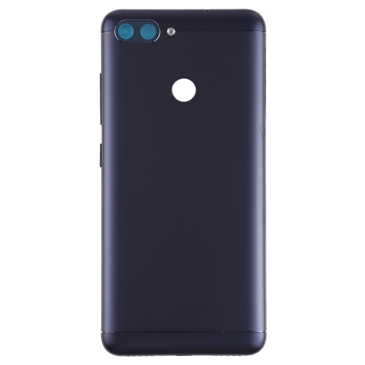 Back Cover with Camera Lens & Side Keys for Asus Zenfone Max Plus (M1) / ZB570TL(Black) - Back Cover by PMC TechLife | Online Shopping South Africa | PMC TechLife | Buy Now Pay Later Mobicred
