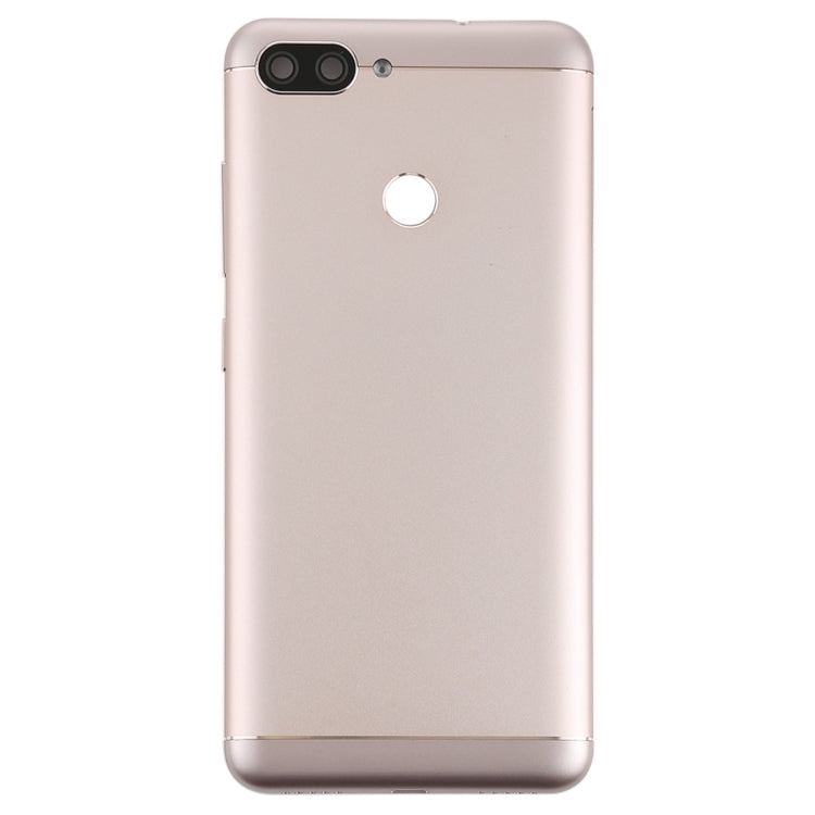 Back Cover with Camera Lens & Side Keys for Asus Zenfone Max Plus (M1) / ZB570TL(Gold) - Back Cover by PMC TechLife | Online Shopping South Africa | PMC TechLife | Buy Now Pay Later Mobicred