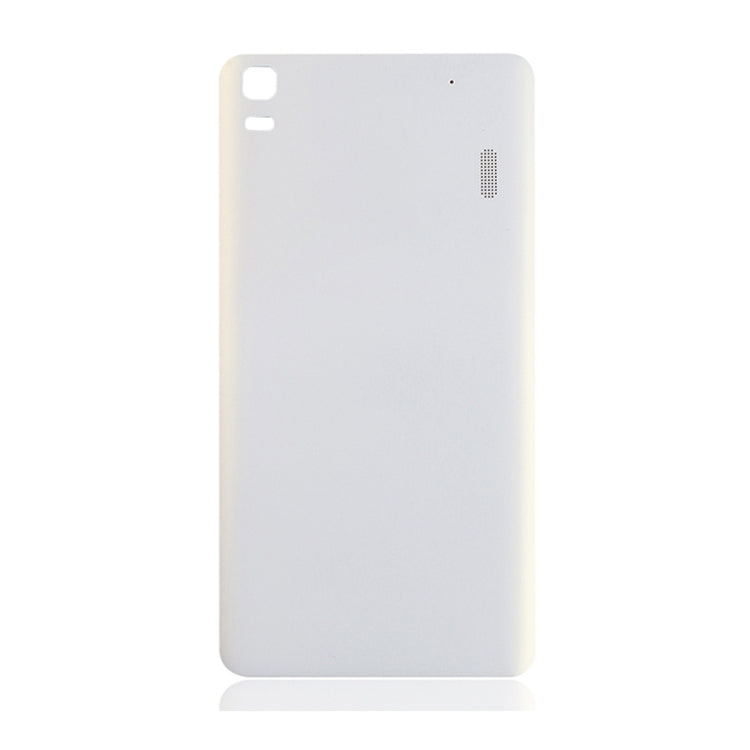For Lenovo A7000 Battery Back Cover(White) - Back Cover by PMc TechLife | Online Shopping South Africa | PMc TechLife | Buy Now Pay Later Mobicred