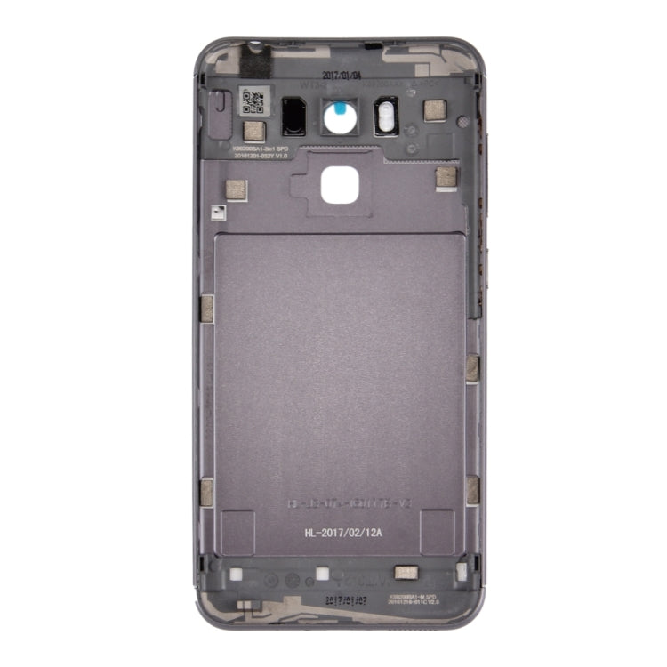 Aluminum Alloy Back Battery Cover for Asus ZenFone 3 Max / ZC553KL (Grey) - Back Cover by PMC TechLife | Online Shopping South Africa | PMC TechLife | Buy Now Pay Later Mobicred