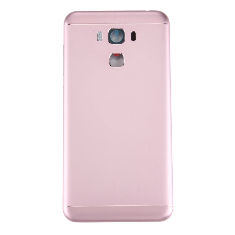 Aluminum Alloy Back Battery Cover for Asus ZenFone 3 Max / ZC553KL (Rose Gold) - Back Cover by PMC TechLife | Online Shopping South Africa | PMC TechLife | Buy Now Pay Later Mobicred