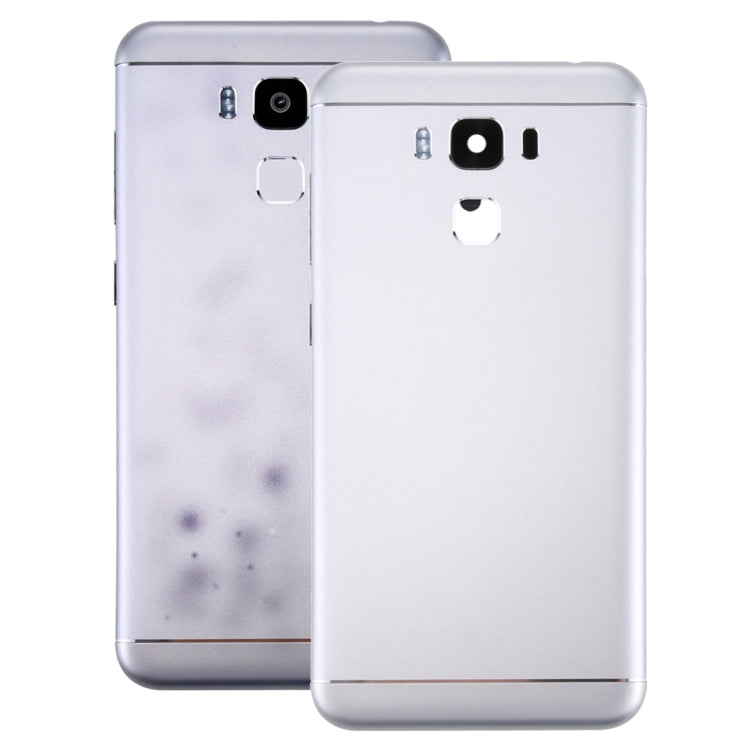 Aluminum Alloy Back Battery Cover for Asus ZenFone 3 Max / ZC553KL (Silver) - Back Cover by PMC TechLife | Online Shopping South Africa | PMC TechLife | Buy Now Pay Later Mobicred