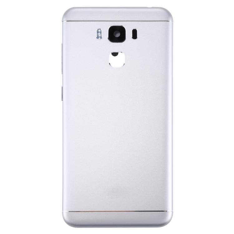 Aluminum Alloy Back Battery Cover for Asus ZenFone 3 Max / ZC553KL (Silver) - Back Cover by PMC TechLife | Online Shopping South Africa | PMC TechLife | Buy Now Pay Later Mobicred