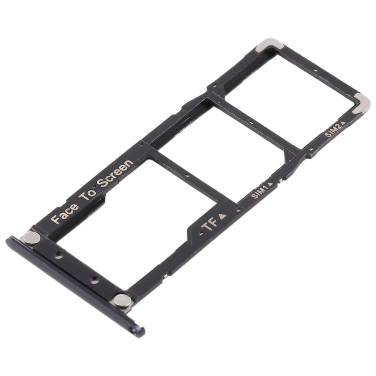 2 SIM Card Tray + Micro SD Card Tray for Asus Zenfone 4 Max ZC554KL(Blue) - Card Tray by PMc TechLife | Online Shopping South Africa | PMc TechLife | Buy Now Pay Later Mobicred
