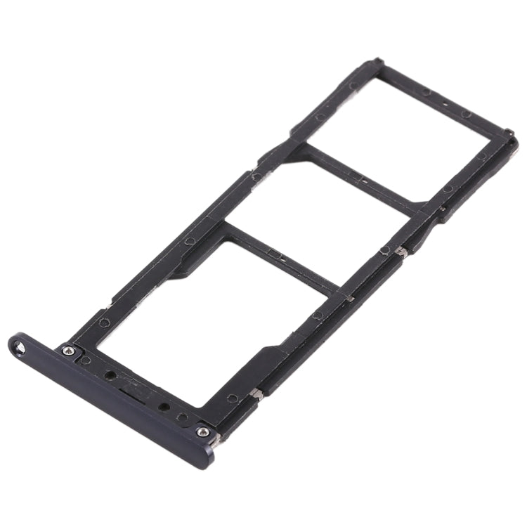 2 SIM Card Tray + Micro SD Card Tray for Asus Zenfone 4 Max ZC554KL(Blue) - Card Tray by PMc TechLife | Online Shopping South Africa | PMc TechLife | Buy Now Pay Later Mobicred