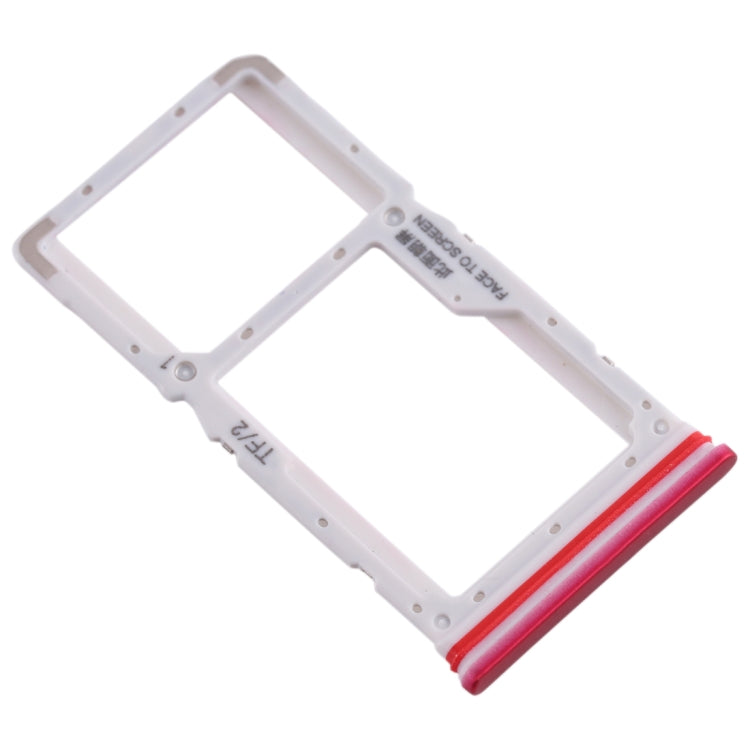SIM Card Tray + SIM / Micro SD Card Tray for Xiaomi Redmi K30 4G(Red) - free shipping - PMc TechLife - Order now!