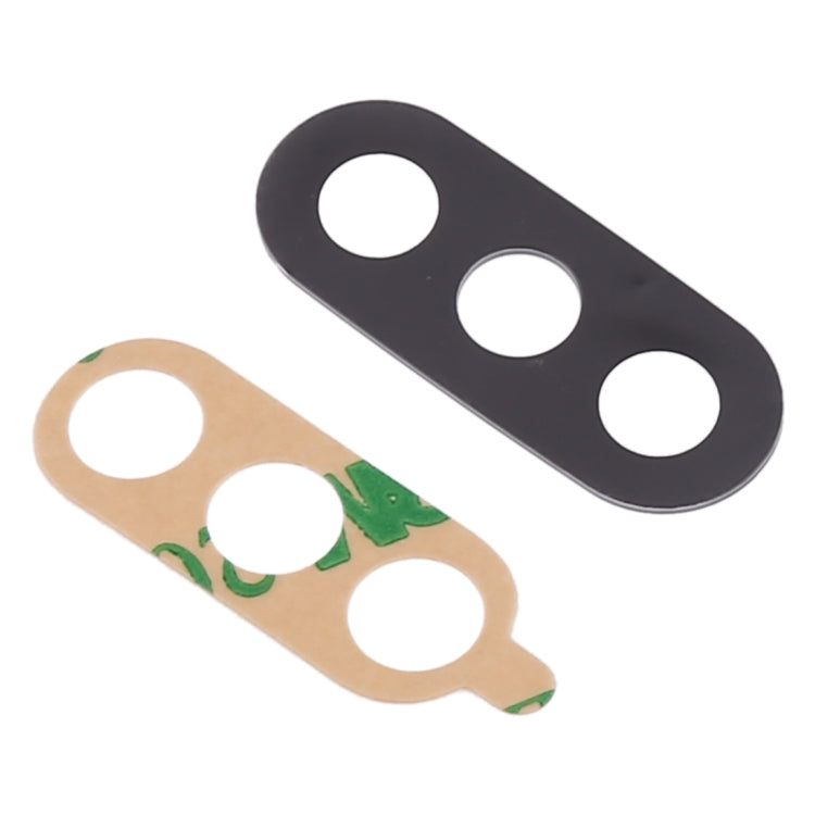 10 PCS Back Camera Lens & Adhesive for Xiaomi Mi 6X / A2(Black) - Camera by PMc TechLife | Online Shopping South Africa | PMc TechLife | Buy Now Pay Later Mobicred