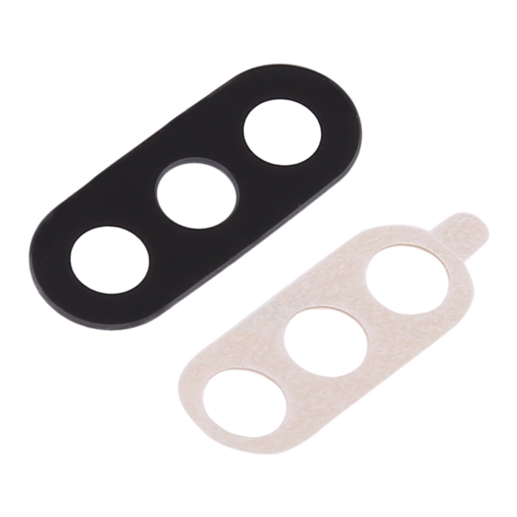 10 PCS Back Camera Lens & Adhesive for Xiaomi Mi 6X / A2(Black) - Camera by PMc TechLife | Online Shopping South Africa | PMc TechLife | Buy Now Pay Later Mobicred