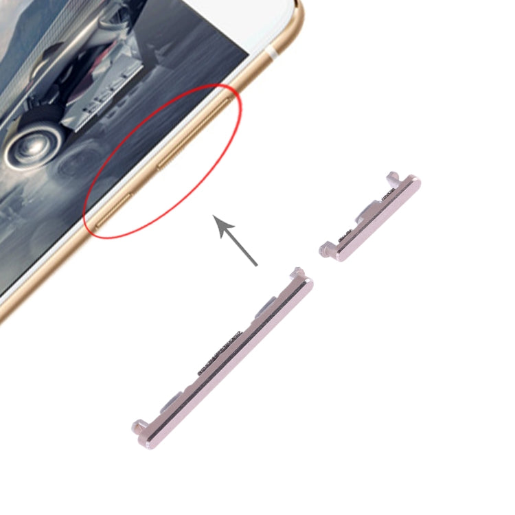 For Vivo X7 Plus Side Keys (Gold) - Home key & Side Key by PMc TechLife | Online Shopping South Africa | PMc TechLife | Buy Now Pay Later Mobicred