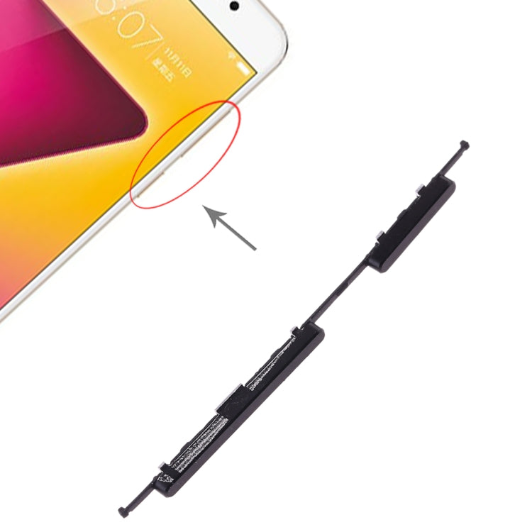 For Vivo Y6 Side Keys 7(Black) - Home key & Side Key by PMc TechLife | Online Shopping South Africa | PMc TechLife | Buy Now Pay Later Mobicred