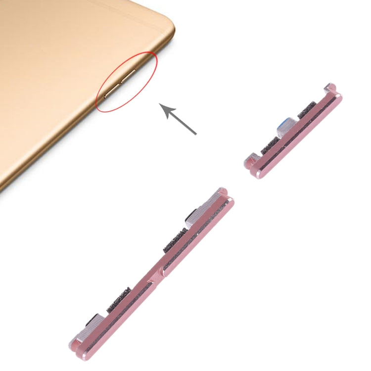 For OPPO R11 Side Keys(Pink) - Home key & Side Key by PMc TechLife | Online Shopping South Africa | PMc TechLife | Buy Now Pay Later Mobicred
