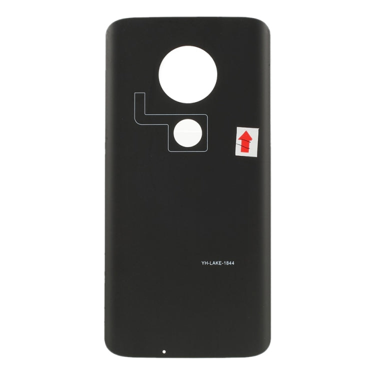 Battery Back Cover for Motorola Moto G7 Plus(Black) - Back Cover by PMC TechLife | Online Shopping South Africa | PMC TechLife | Buy Now Pay Later Mobicred
