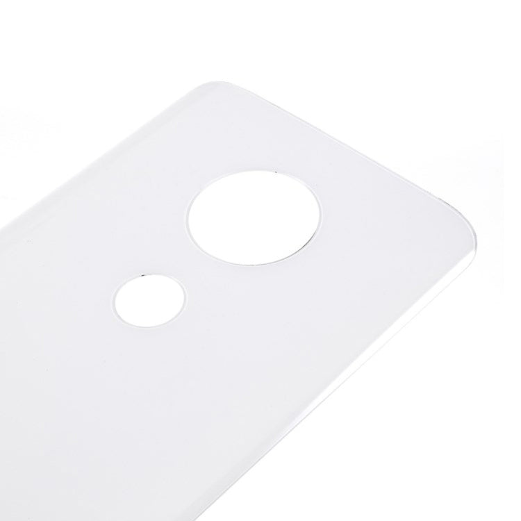 Battery Back Cover for Motorola Moto G7 (White) - Back Cover by PMc TechLife | Online Shopping South Africa | PMc TechLife | Buy Now Pay Later Mobicred