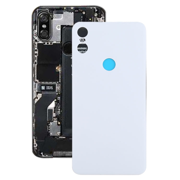 Battery Back Cover for Motorola One (P30 Play) (White) - Back Cover by PMc TechLife | Online Shopping South Africa | PMc TechLife | Buy Now Pay Later Mobicred