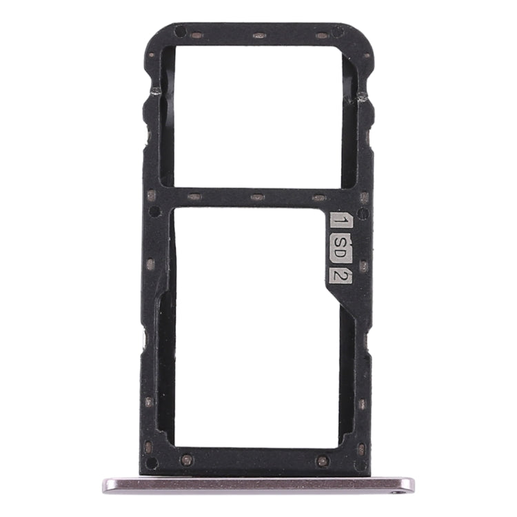 SIM Card Tray + SIM Card Tray / Micro SD Card Tray for Asus Zenfone 5 ZE620KL(Silver) - Card Tray by PMc TechLife | Online Shopping South Africa | PMc TechLife | Buy Now Pay Later Mobicred