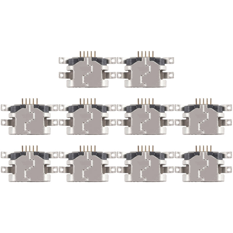 10 PCS Charging Port Connector for Nokia Lumia 535 - Charging Port Connector by PMc TechLife | Online Shopping South Africa | PMc TechLife | Buy Now Pay Later Mobicred