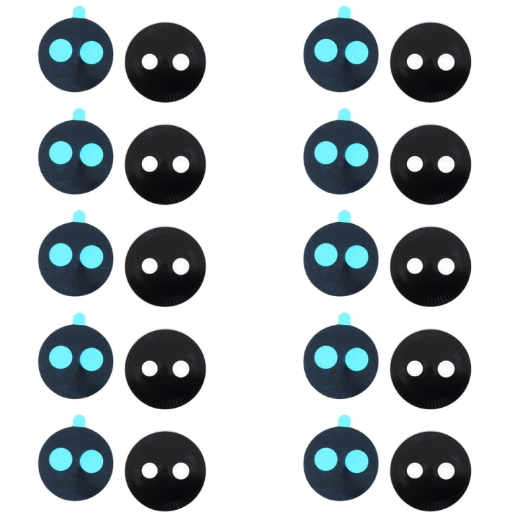 10 PCS Back Camera Lens for Motorola Moto G6 Plus - Camera Accessories by PMC TechLife | Online Shopping South Africa | PMC TechLife | Buy Now Pay Later Mobicred