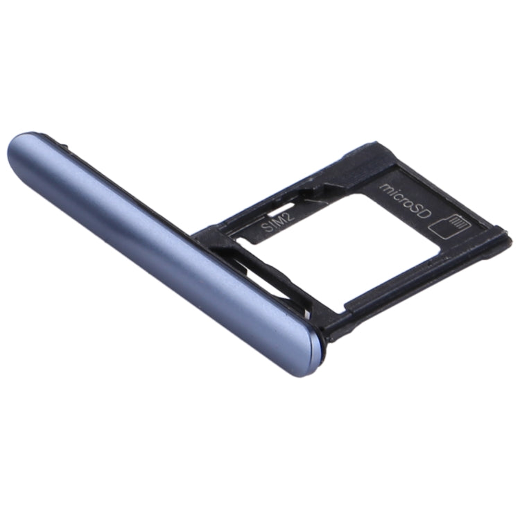 SIM / Micro SD Card Tray, Double Tray for Sony Xperia XZ1(Blue) - Card Tray by PMC TechLife | Online Shopping South Africa | PMC TechLife | Buy Now Pay Later Mobicred