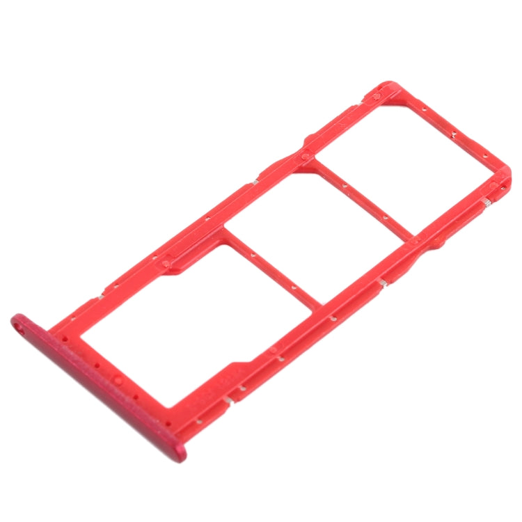 SIM Card Tray + Micro SD Card Tray for Huawei Honor 8X (Red) - free shipping - PMc TechLife - Order now!