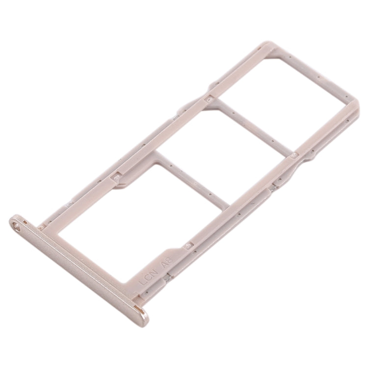 SIM Card Tray + Micro SD Card Tray for Huawei Y5 Prime (2018) / Honor Play 7 (Gold) - Card Socket by PMc TechLife | Online Shopping South Africa | PMc TechLife | Buy Now Pay Later Mobicred