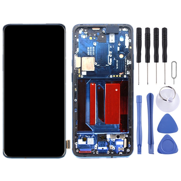 For OnePlus 7 Pro Digitizer Full Assembly with Frame OEM LCD Screen (Blue) - free shipping - PMC TechLife - Order now!