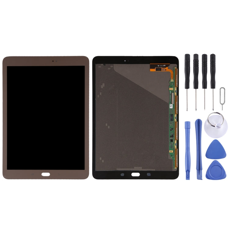 Original Super AMOLED LCD Screen for Galaxy Tab S2 9.7 / T815 / T810 / T813 with Digitizer Full Assembly (Gold) - free shipping - PMc TechLife - Order now!