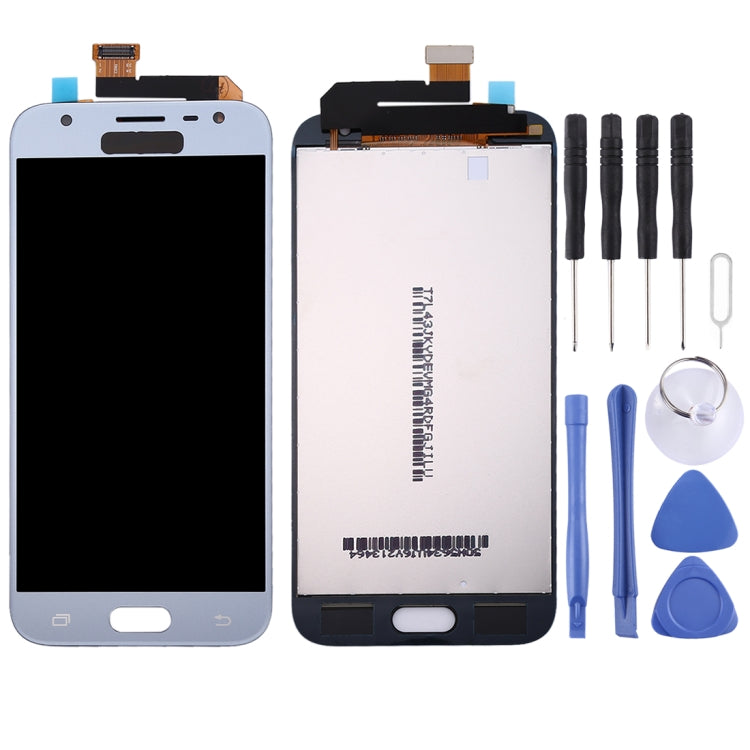 TFT LCD Screen for Galaxy J3 (2017), J330F/DS, J330G/DS with Digitizer Full Assembly (Blue) - free shipping - PMc TechLife - Order now!