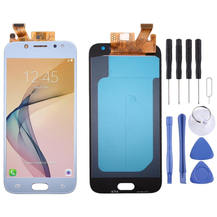 Oled LCD Screen for Galaxy J5 (2017)/J5 Pro 2017, J530F/DS, J530Y/DS with Digitizer Full Assembly (Blue) - free shipping - PMc TechLife - Order now!