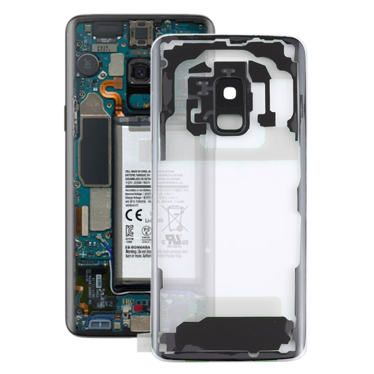 For Samsung Galaxy S9 G960F G960F/DS G960U G960W G9600 Transparent Battery Back Cover with Camera Lens Cover (Transparent) - free shipping - PMc TechLife - Order now!