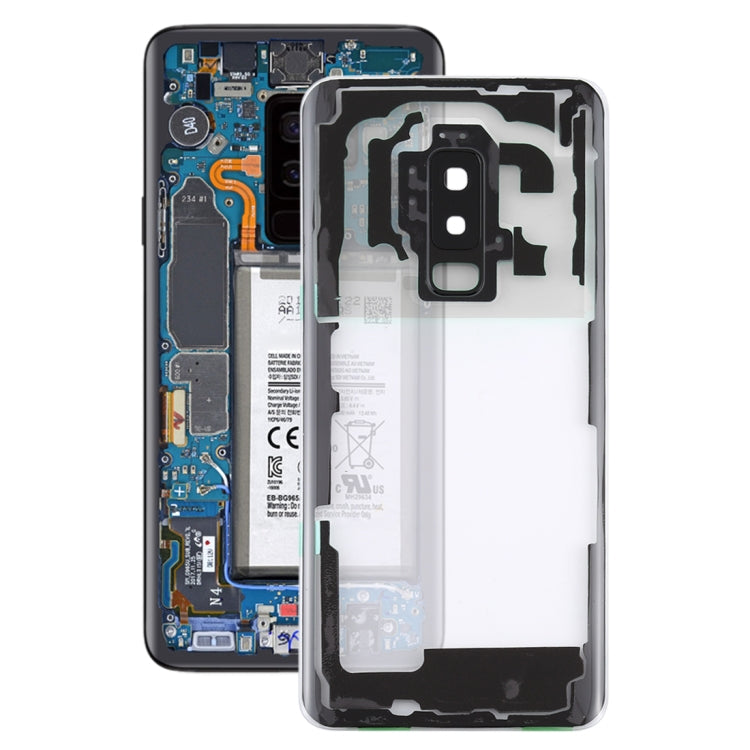 For Samsung Galaxy S9+ / G965F G965F/DS G965U G965W G9650 Transparent Battery Back Cover with Camera Lens Cover (Transparent) - free shipping - PMc TechLife - Order now!