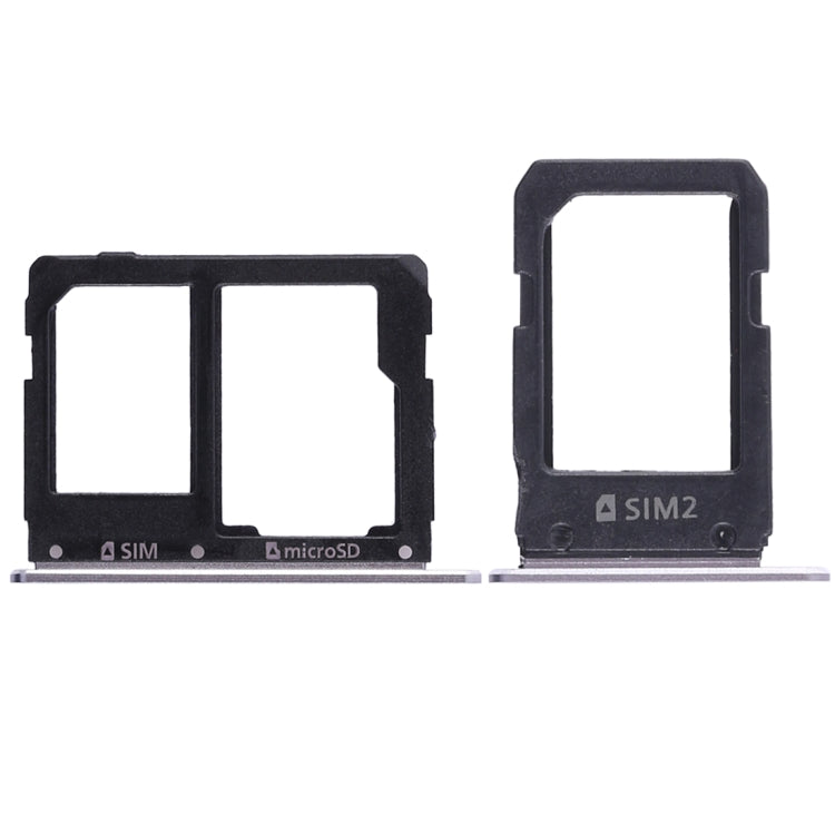 For Galaxy A5108 / A7108 2 SIM Card Tray + Micro SD Card Tray (Grey) - free shipping - PMc TechLife - Order now!