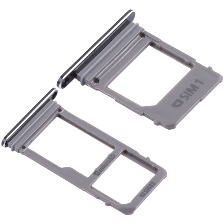 For Galaxy A520 / A720 2 SIM Card Tray + Micro SD Card Tray (Black) - free shipping - PMc TechLife - Order now!
