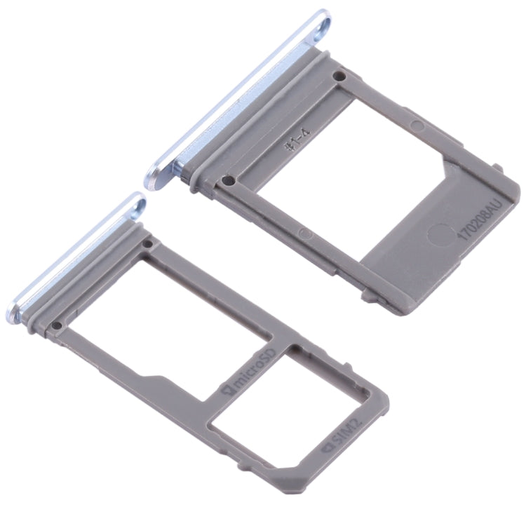 For Galaxy A520 / A720 2 SIM Card Tray + Micro SD Card Tray (Blue) - free shipping - PMc TechLife - Order now!