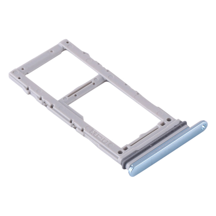 For Samsung Galaxy S20+ / Galaxy S20 Ultra SIM Card Tray + SIM Card Tray / Micro SD Card Tray (Blue) - free shipping - PMc TechLife - Order now!